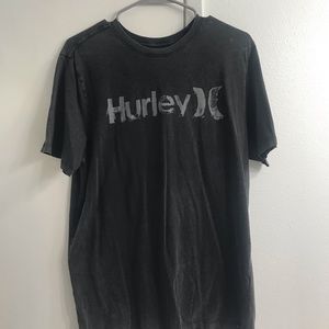 Men’s Medium Grey Hurley Faded Logo T-Shirt